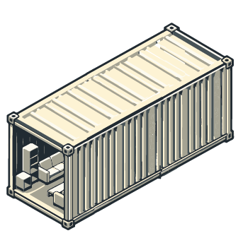 Illustration af depotrum